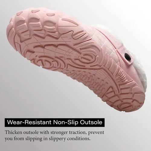 Miniatura 6 de Besroad - Pantuflas mullidas para mujer y hombre, esponjosas, cómodas, de espuma viscoelástica, para dormitorio