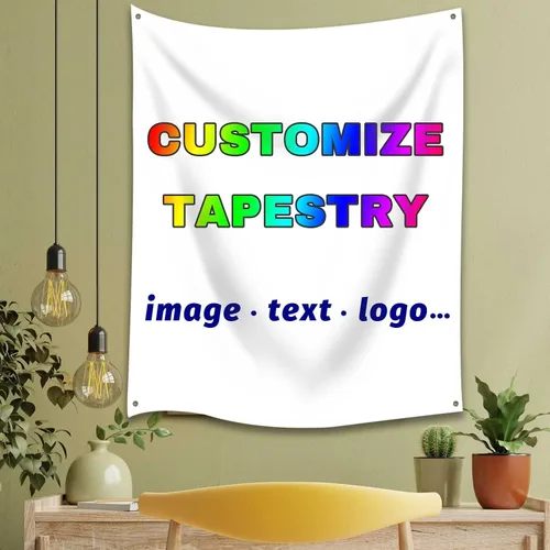 Miniatura 8 de AUBAO Tapiz personalizado/telón de fondo personalizado/tapices personalizados/tapices divertidos/tapiz decorativo (30 x 40 pulgadas)