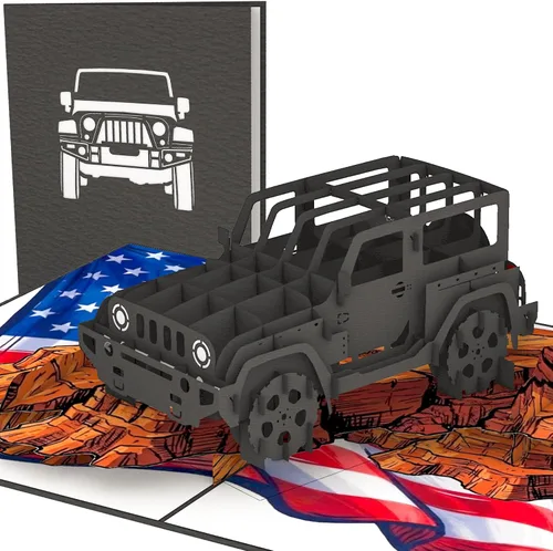 Miniatura 12 de PopLife Tarjeta desplegable 3D de ATV Quad Bike – Cumpleaños, Día del Padre, graduación, aniversario, jubilación, felicitaciones – Tarjeta