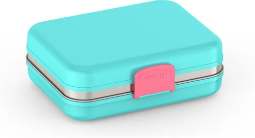 Miniatura 5 de THERMOS Kit de almuerzo para almacenamiento de alimentos Freestyle para niños, verde azulado