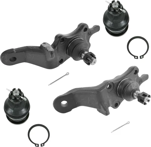 Miniatura 185 de TRQ Juego de juntas esféricas delanteras superior e inferior para lado del conductor y del pasajero Compatible con Acura TL 2009-2014 Acura TSX