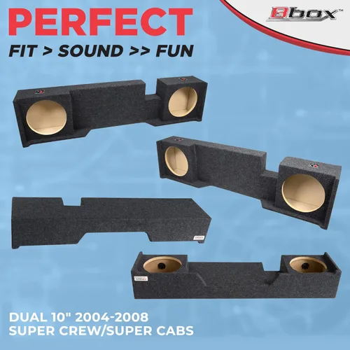 Miniatura 6 de Bbox - Caja de subwoofer sellada doble de 10 pulgadas, cajas y cajas de subwoofer selladas Accu-Tuned - Caja de subwoofer que mejora la calidad
