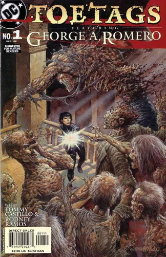 Etiquetas para los dedos con George Romero #1 FN; DC cómic | Bernie Wrightson