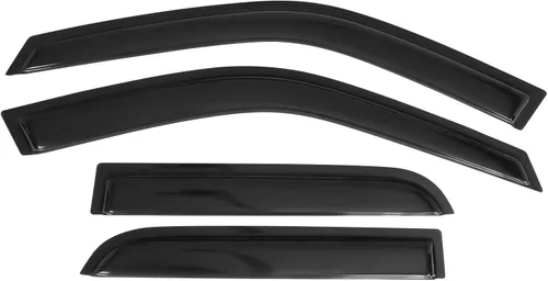 Miniatura 2 de IKON MOTORSPORTS - Visera de ventana compatible con Honda CRV SUV 2002-2006, estilo delgado, acrílico, humo, lluvia, protección contra el viento