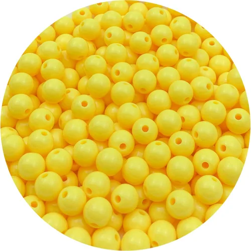 Miniatura 18 de 400 cuentas redondas de acrílico pastel de 0.315 pulgadas (0.315 in), cuentas espaciadoras de color caramelo, cuentas de resina de plástico para 306