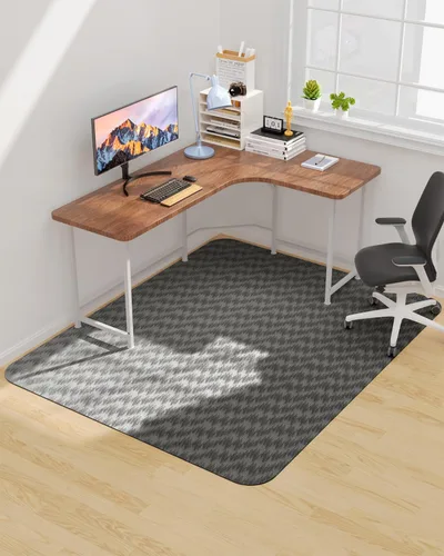 Miniatura 18 de Blvornl Ultra Large Office Chair Mat for Hardwood Floor, Rolling Chair Mat for Hard Wood, Large Anti-Slip Hard Floor Protector, Heavy Duty Computer