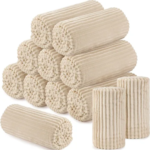 Miniatura 59 de Buryeah 6 Piezas Manta de Franela a Granel 50 x 60 pulgadas Manta para Pijamadas Boda al Aire Libre Manta Ligera, Certificado Oeko-tex Standard 100