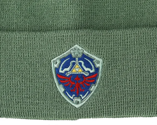 Miniatura 2 de Bioworld The Legend of Zelda Hylian Shield - Gorro verde, Negro