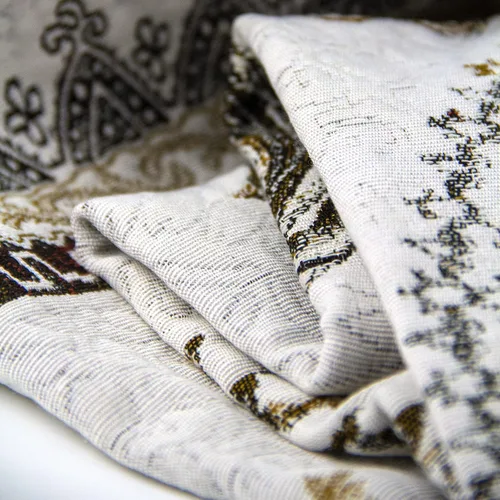 Miniatura 4 de Tablecloth Tapestry Fabric with Elegant Floral Pattern and Volume Effect Table Cloth Poppy Flowers Square or Rectangular Table linen Cloth