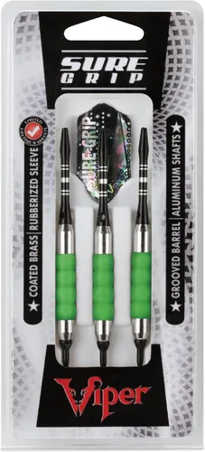 Miniatura 11 de Viper Sure Grip Dardos de Punta Suave Verde