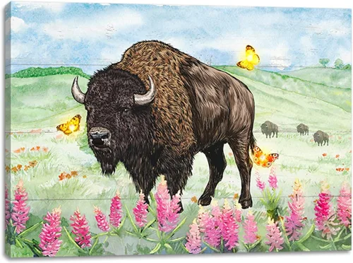 Miniatura 6 de alottagifts Impresión de Arte en Lienzo Iluminado de la Natividad para Pared 16" x 12" Con Temporizador Impresión de Arte en Lienzo LED para Pared