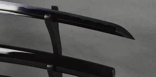 Miniatura 8 de Espada samurái Wakizashi hecha a mano, Katana de espiga completa, espada media, cuchillos japoneses hechos a mano listos para la batalla