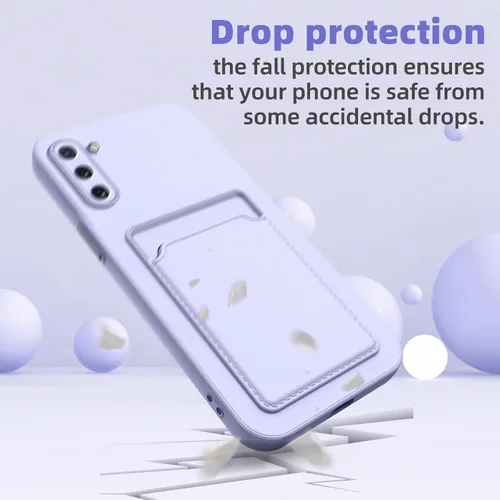 Miniatura 7 de Funda para Samsung Galaxy Note 10 con ranura para tarjeta de crédito TPU suave TPU silicona resistente a los arañazos delgada ranura para tarjeta