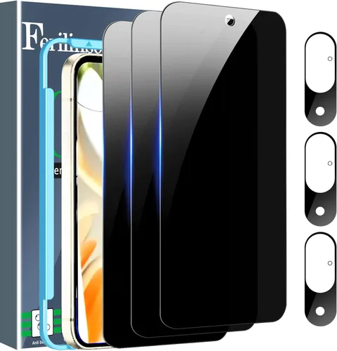 Miniatura 8 de Ferilinso Paquete de 6 Protectores de Lente de Cámara para Accesorios de iPhone 17 Pro, Compatible con Fundas de Teléfono, Cubierta de Vidrio