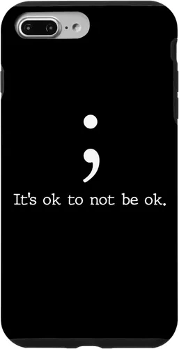 Miniatura 12 de Mental Health Awareness Shirts Semicolon Quote Gift Case for iPhone 17