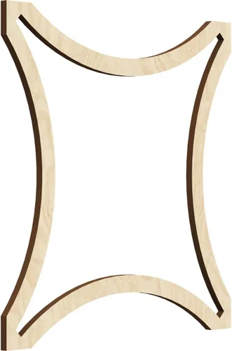 Miniatura 72 de Lilley Paneles decorativos de pared de madera con calado, extra pequeños, 7 3/8 pulgadas de ancho x 7 3/8 pulgadas de alto x 1/4 pulgadas de alto