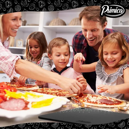 Miniatura 6 de Primica Pizza Steel XL para horno y parrilla, 16 x 13.4 pulgadas, el mejor cambiador de juego de corteza, perfecto para pizza horneada al horno