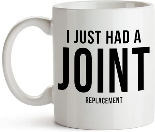 Miniatura 7 de YouNique Designs I Just Had a Joint - Taza de café de repuesto, 11 onzas, regalos de reemplazo de cadera, reemplazo de rodilla, recuperación