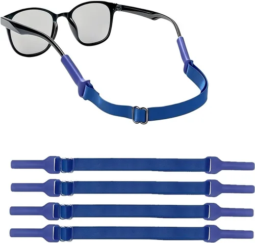Miniatura 11 de Retenedores elásticos ajustables para gafas de lectura, gafas de miopía, gafas de sol deportivas