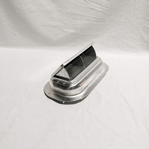 Miniatura 3 de Ventilación de techo de remolque Ventilación de techo de aluminio de alto perfil de flujo de aire RV con mango de varilla de junta