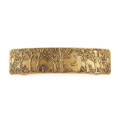 Miniatura 18 de Kkjoy Pasadores de pelo con nudo celta, pinzas grandes hechas a mano, pinzas de pelo retro vintage de metal francés, accesorio para el cabello Nudo
