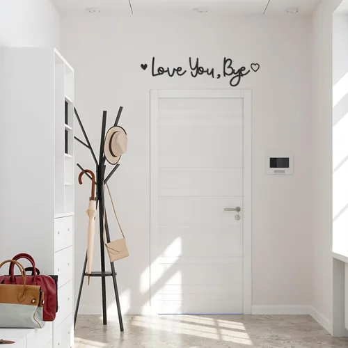 Miniatura 5 de Dripykiaa Letrero de Madera Love You Bye Decoración para el Hogar Decoración Boho Decoración de Pared Expresa Amor y Calidez para tu Familia y Seres