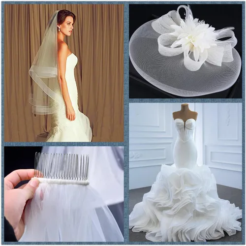 Miniatura 5 de Abbaoww trenza rígida de crin de caballo negro de 45 metros y 1 pulgada de ancho para coser, accesorios de vestido de novia y vestidos de baile