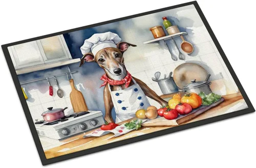 Miniatura 30 de Caroline's Treasures DAC6179MAT Affenpinscher - Tapete para puerta delantera, para interiores y exteriores, para entrada, antideslizante, lavable
