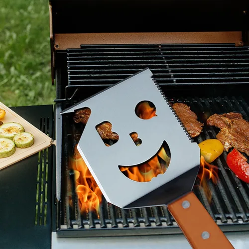 Regalo de barbacoa para hombres, papá, marido, regalos de cumpleaños, día del padre, espátula de parrilla 7 en 1, divertidos accesorios de barbacoa,
