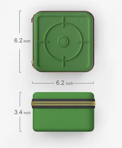 Miniatura 3 de SHBC Estuche para cartuchos de CO2 de 0.42 oz, soporte organizador de viaje silencioso, almacenamiento seguro para cartuchos de CO2/N2O de 0.42 oz