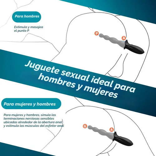 Miniatura 3 de Enchufe anal vibratorio para principiantes, juguete sexual para adultos, para hombres, mujeres, parejas, masajeador de próstata de silicona flexible