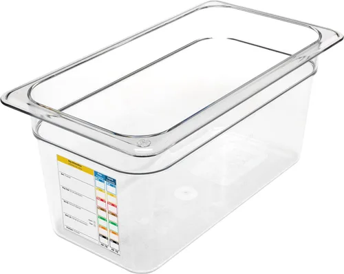 Miniatura 5 de Carlisle FoodService Products Storplus Permalabel - Recipiente de almacenamiento de alimentos con etiqueta integrada para cocina y restaurante
