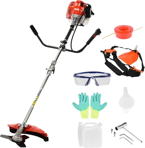 Recortasetos para mochilas, recortadora de cuerdas de mochila, recortadora de setos de gasolina de 52 cc de equipos eléctricos, cortacésped y