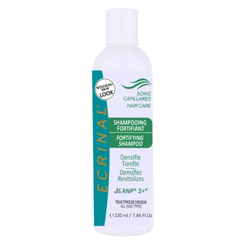 Miniatura 8 de Ecrinal Champú fortificante sin sulfato con ANP2+ para cabello fuerte y brillante – Restaura el volumen, la flexibilidad y la resistencia al cabello
