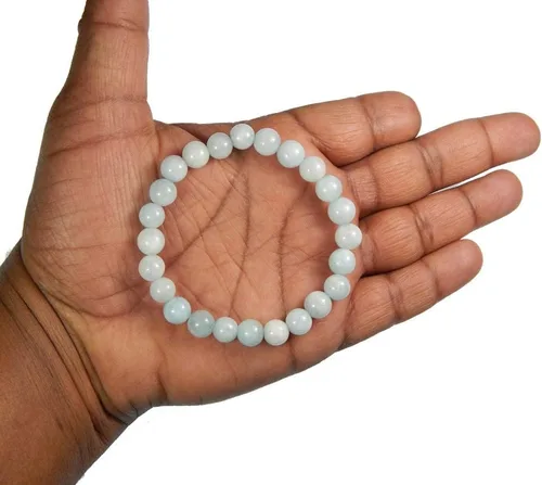 Miniatura 4 de Pulsera con cuentas de piedras preciosas de 0.315in para hombre y mujer.