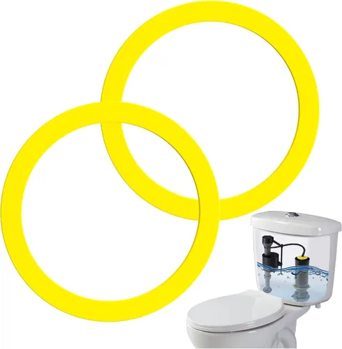 Sello de válvula de descarga para Kohler, kit de repuesto de tanque de inodoro de material de silicona mejorado de 2 unidades, kit de junta de