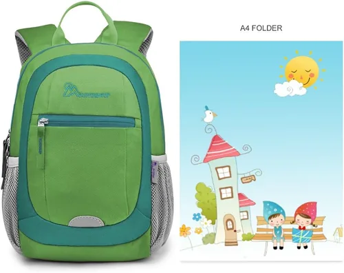 Miniatura 2 de MOUNTAINTOP Mochila infantil para niños y niñas, bolsa de jardín de infantes preescolar