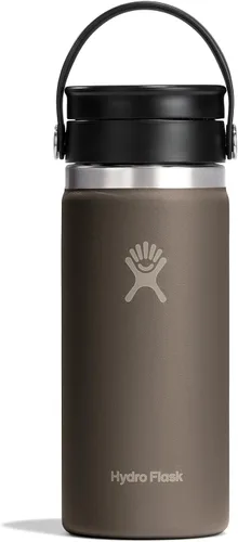 Miniatura 15 de Hydro Flask Flex Sip - Vaso de café de acero inoxidable aislado, antiderrames, a prueba de fugas, taza de café de viaje, 16 onzas, verde agave