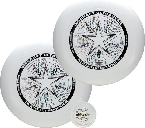 Miniatura 26 de Discraft Ultrastar Ultimate Discs 1 y 2 paquetes, tamaño estándar, para juegos competitivos e informales Verde (Bright Green)