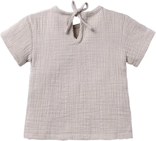 Miniatura 2 de MYGBCPJS Conjunto de 2 piezas de camiseta + pantalones cortos de algodón de manga corta para bebés niños y niñas