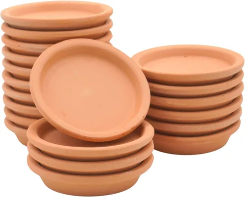 Miniatura 12 de Mini macetas de terracota – Macetas pequeñas de arcilla para suculentas, cactus, manualidades de bricolaje, jardín de hadas, proyectos escolares