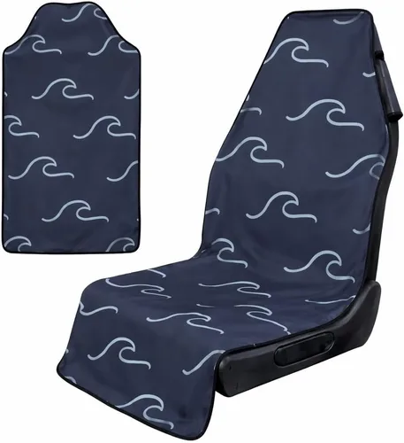 Miniatura 13 de Booty Barrier 3.0 - Funda de asiento de automóvil lavable altamente resistente al agua para después del entrenamiento y niños, tela suave