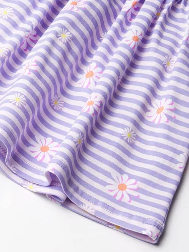 Miniatura 3 de Paw Patrol Vestido de algodón para niñas pequeñas, talla única, paquete múltiple