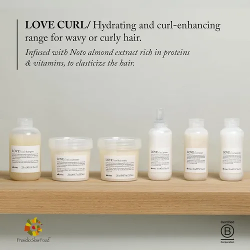 Miniatura 5 de Davines LOVE/Curl Hair Mask, Extra Nourishing & Conditioning Treatment for Wavy to Curly Hair - Deeply Hydrates & Restores Elasticity - Intense