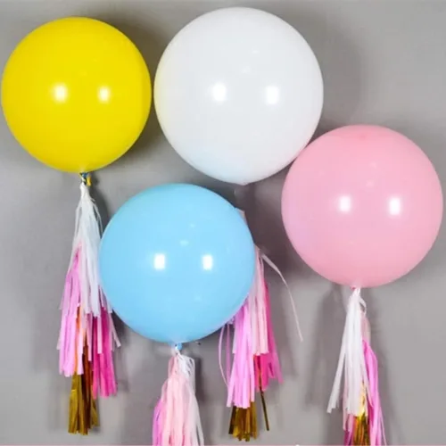 Miniatura 6 de Globo gigante de 18 pulgadas, fabricado con látex, para cumpleaños, sesiones de fotos, fiestas de carnaval, etc, 18 pulgadas, Variados