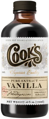 Miniatura 125 de Cook's, Extracto de almendra pura para hornear, cocinar y mezclología, extracto aromatizante de almendra libre de alérgenos, 4 onzas