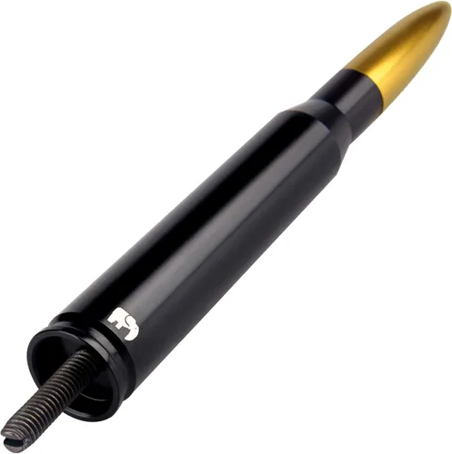 Miniatura 11 de ONE250 Antena estilo bala calibre 50, compatible con Ford Serie F (F-150 F-250 F-350 Super Duty Ford Raptor Ranger Trucks 1997-2024) – Diseñada