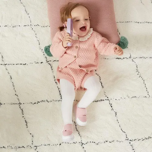 Miniatura 2 de BMCiTYBM Zapatos de bebé para niño y niña, zapatos de invierno cálidos antideslizantes para primeros caminos 6, 9, 12, 18, 24 meses