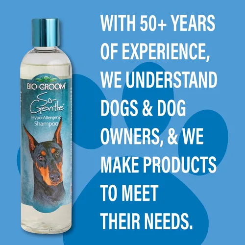 Miniatura 4 de Bio-Groom So-Gentle Champú Hipoalergénico para Perros - Sin Lágrimas, Suministros de Baño para Gatos y Perros, Champú para Cachorros para Piel