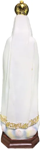 Miniatura 3 de Figura religiosa de Virgen Virgen Virgen de 13 pulgadas de alto (poliresina)
